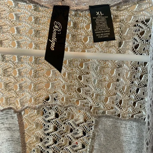 Gimmicks by BKE-duster cardigan - Picture 4 of 4